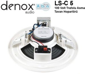 Denox LSC 5 100 Volt 6 Watt Tavan Hoparlörü (5-inc)