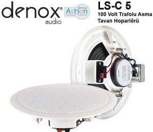 Denox LSC 5 100 Volt 6 Watt Tavan Hoparlörü (5-inc)