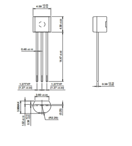 BC337 Transistör Bjt Npn TO-92 800mA, 45V