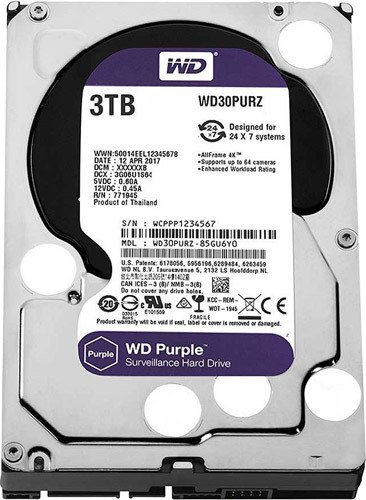 Western Digital Purple WD30PURZ 3TB HDD