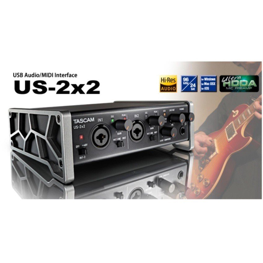 Tascam US-2x2 2-In/2-Out USB Ses Kartı
