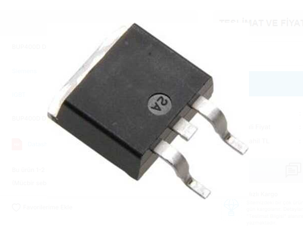 BUP400D D2PAK IGBT - Transistör