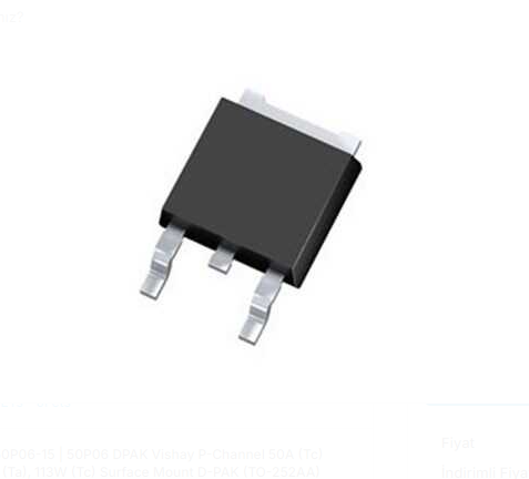 SUD50P06 - 15L 60V 50A TO-252 SMD Mosfet Transistör