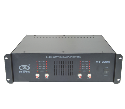 MT 2204 Stereo  4X200 Watt Güç Amplifikatör