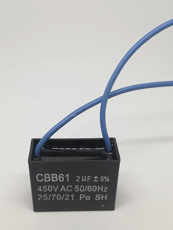 CBB61 2UF 450VAC Vantilatör Kondansatör