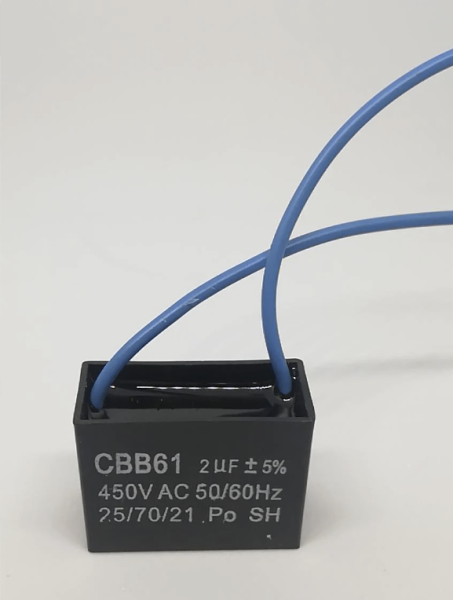 CBB61 2UF 450VAC Vantilatör Kondansatör