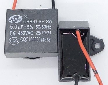 CBB61 5UF 450VAC Vantilatör Kondansatör