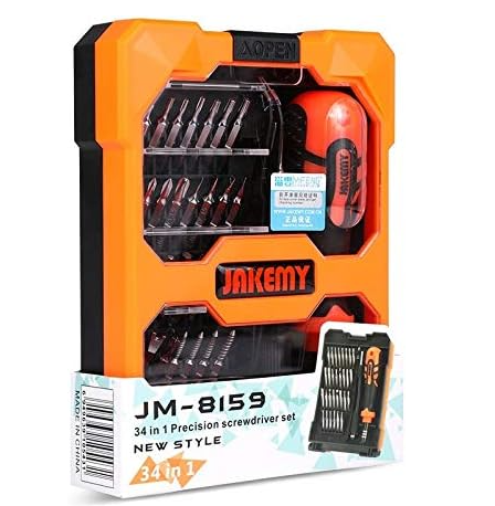 Jakemy JM- 8159 34 Parça Tornavida Seti