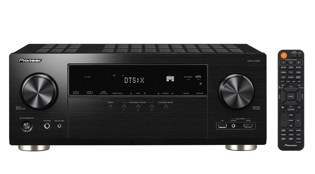 Pioneer Vsx-Lx 304 UHD 4K 9.2 Kanal 9x185 Watt 6 Ohm  Av Receiver