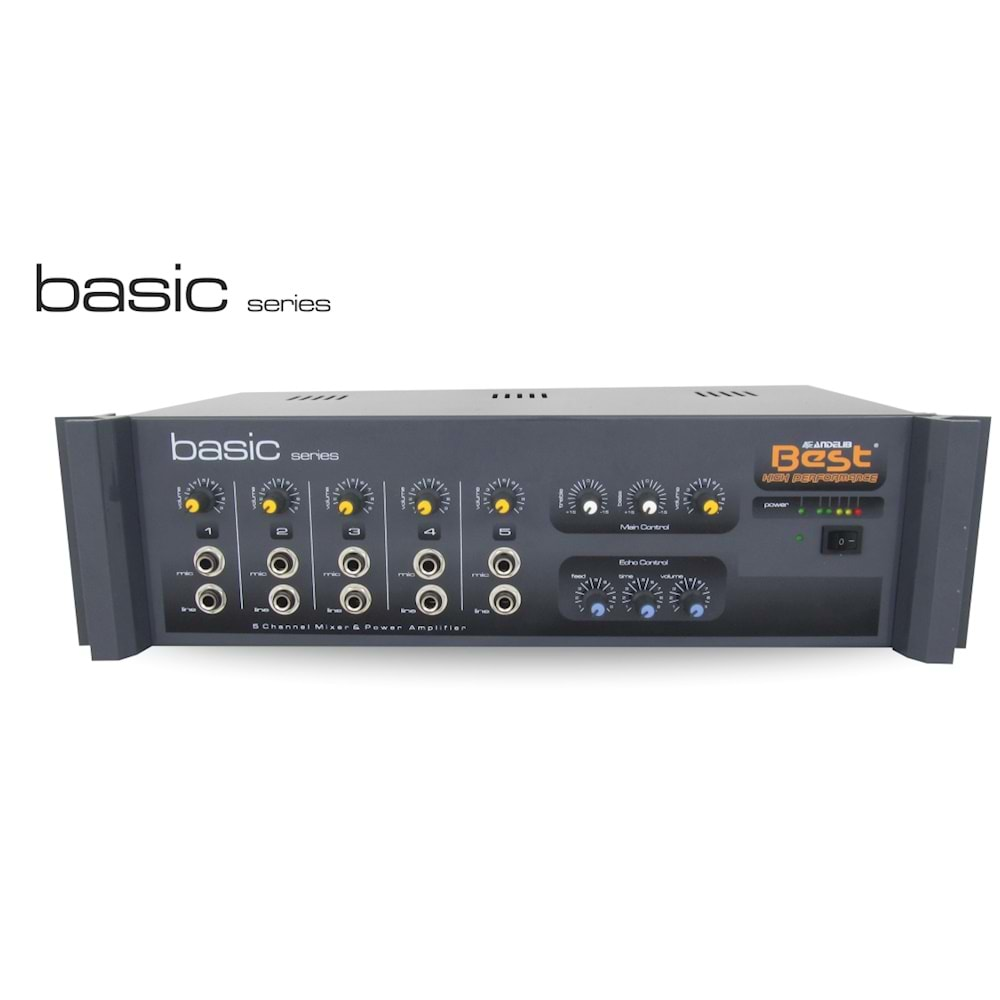 Best AN5150E 150 Watt 8 Ohm Echo'lu Mono Amplifikatör
