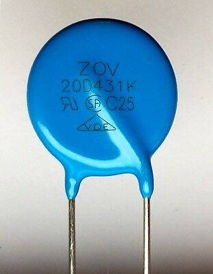 ZOV 20D431K C25 22mm Varistör
