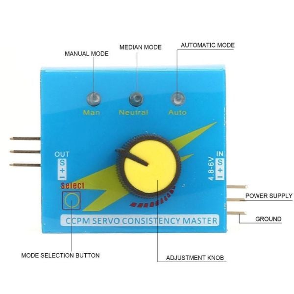 Servo Motor Test Cihazı Servo Tester 3 Kanal ECS