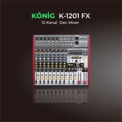 König K-1201 FX 12 Kanal Deck Mikser