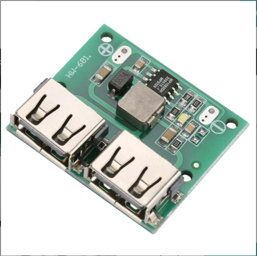 Çift USB Çıkışı 9V 12V 24V TO 5V 3A DC-DC Step Down Şarj Modülü