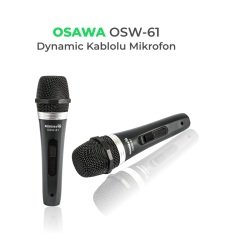 OSAWA OSW-61 Kablolu El Mikrofonu