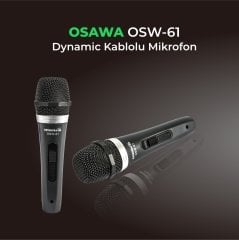 OSAWA OSW-61 Kablolu El Mikrofonu