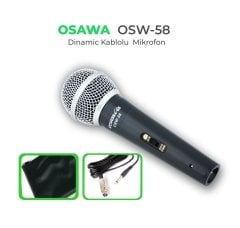 OSAWA OSW-58 Kablolu El Mikrofonu