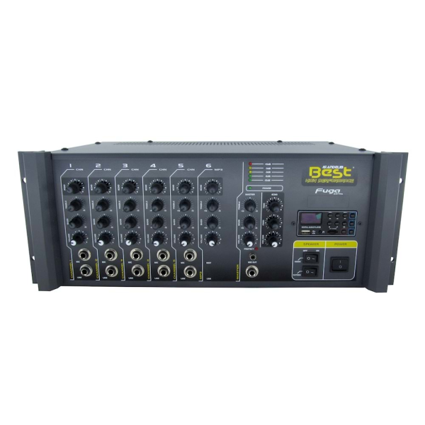 Best AN200MUT 200 Watt Echo'lu Usb'li 100V Hat Trafolu İç+Dış Anahtar Seçici Mono Amplifikatör