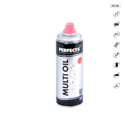 Perfects Multi Oil 200ml Çok Amaçlı Pas Sökücü Ve Yağlayıcı Sprey