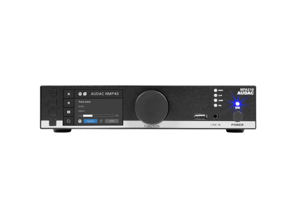 Audac MFA216 Multi Fonksiyonel Amplifikatör 2X80W/70V/100V