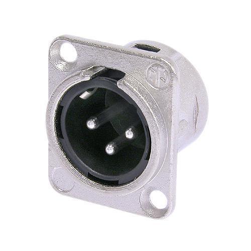 Neutrik  NC3MD-L-1 Şase Tipi XLR Erkek  Konnektör