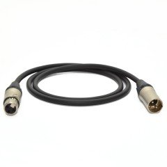 Neutrik Mikrofon ve Enstrüman Kablosu XLR Erkek+XLR Dişi 3 Metre