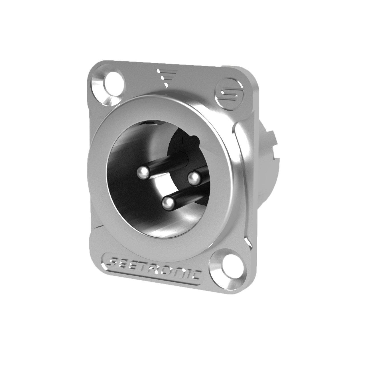 Seetronic MJ3F2C 3 Pin XLR Erkek Şase KonNektör