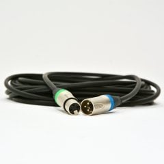 Stereo Mikrofon ve Enstrüman XLR-XLR Ses Kablosu 20 Metre
