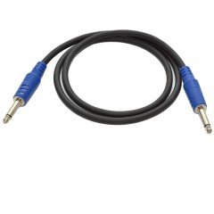 Enstrüman  Ara Kablosu 6.3mm  Gitar+Gitar Jak 1 Metre