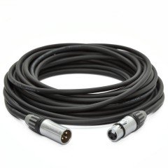 Stereo Mikrofon ve Enstrüman Kablosu XLR Erkek +XLR Dişi 10 Metre