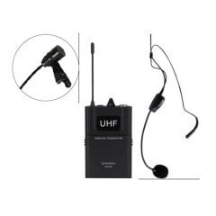 Spekon Vox-BA - Kablosuz Verici Yaka+Headset  Mikrofonu