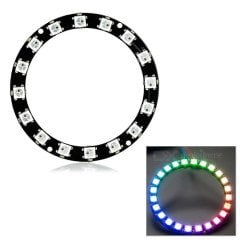 CJMCU 16 Led'li WS2812 5050 RGB Led Modülü