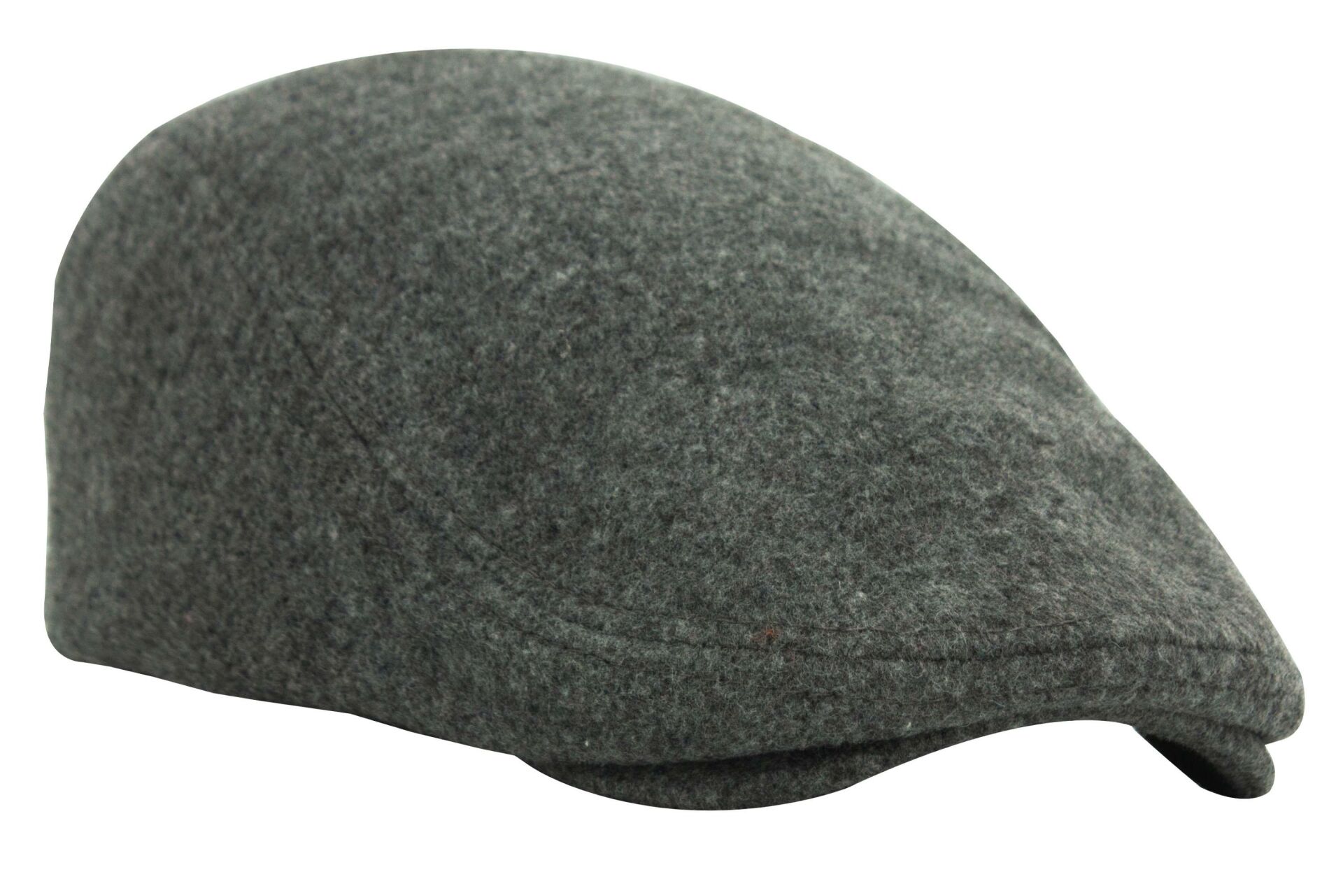 Erkek Şapka Füme Kışlık Trend Flat Cap Yün Kasket