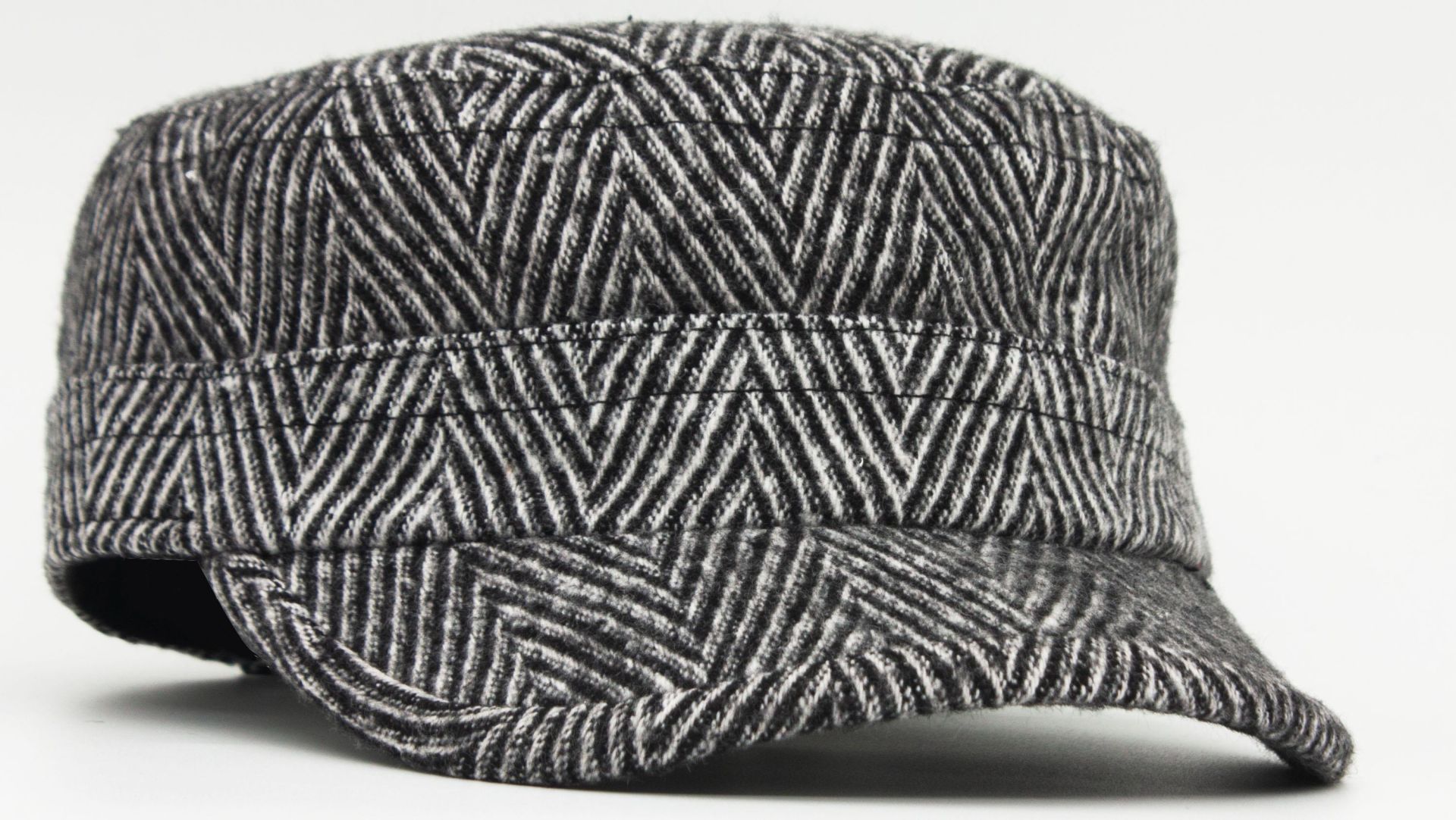 Erkek Yün Fidel Castro Şapka Wool Military Hat