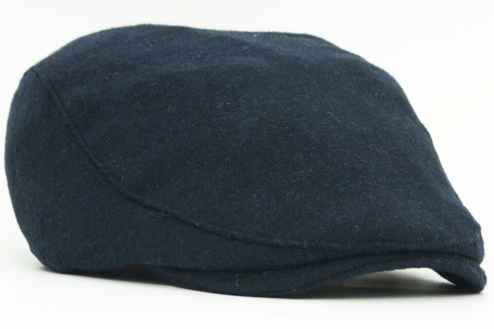 Erkek Yün Flat Cap Kasket Peaky Blinders Şapka