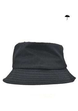 Waterproof Kışlık Trend Siyah Bucket Şapka