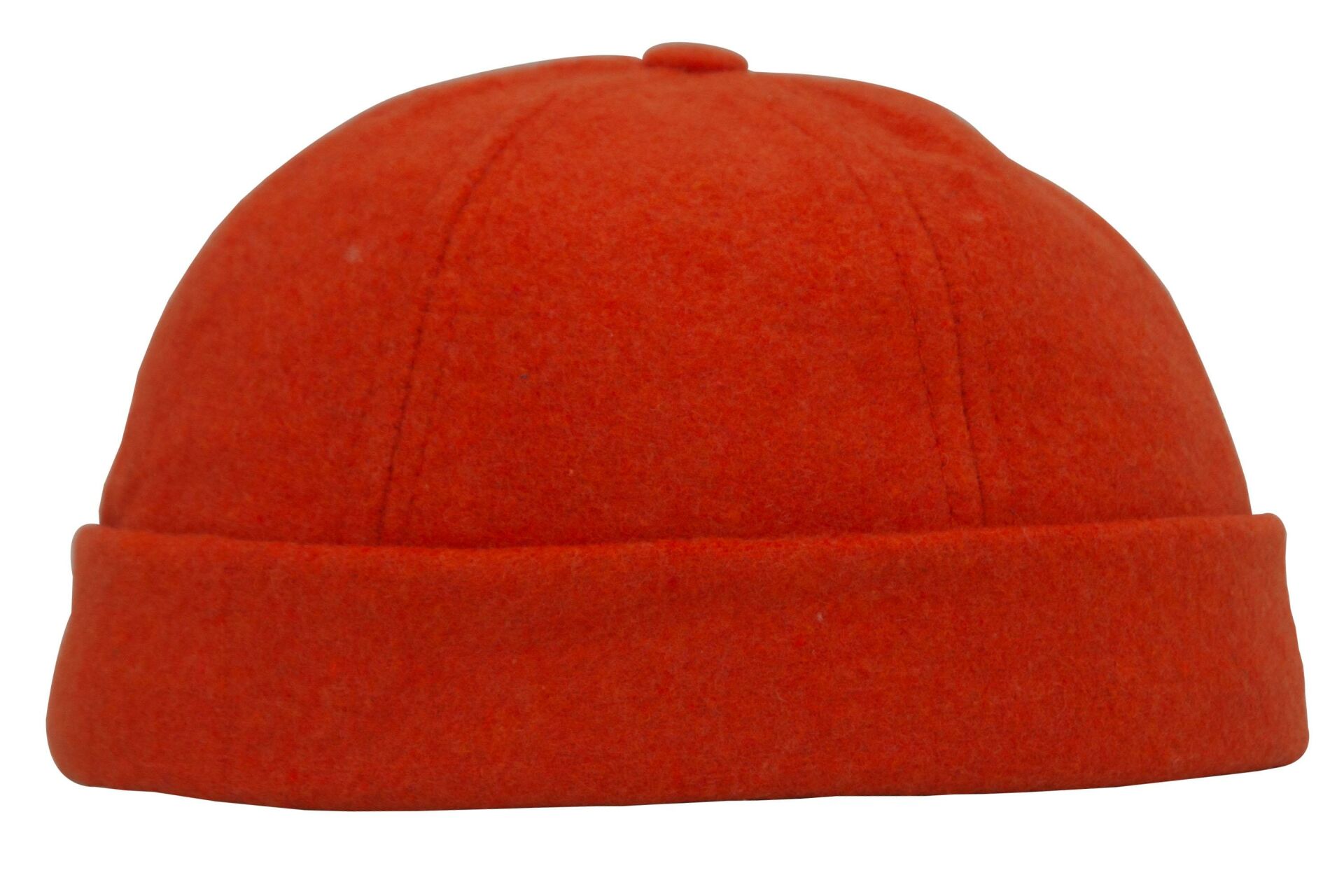 Kışlık Yünlü Hiphop Bere Turuncu Docker Şapka