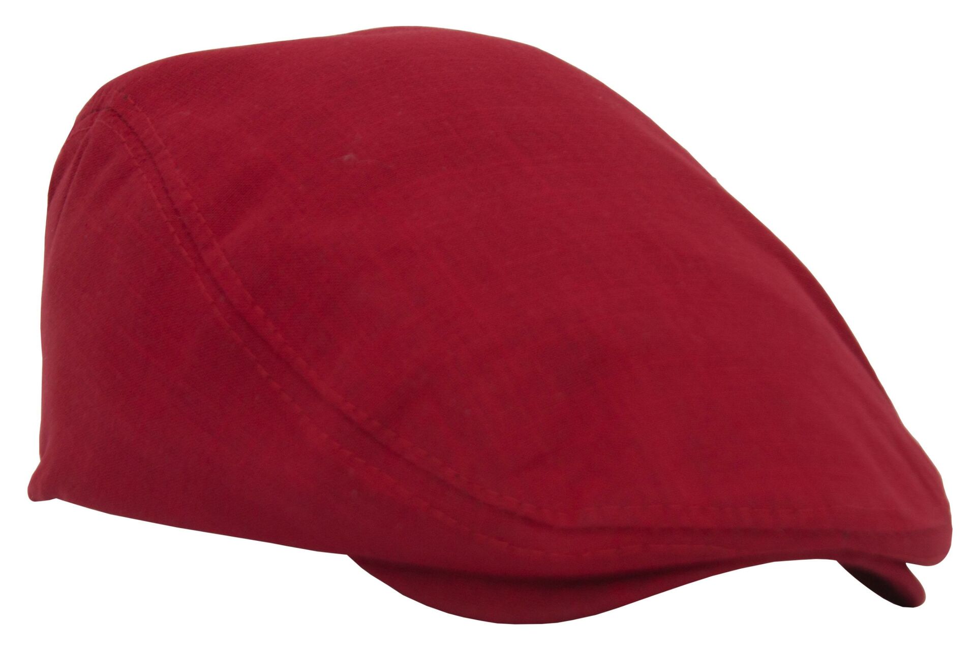 Kırmızı Kasket Pamuklu London Flat Cap Şapka