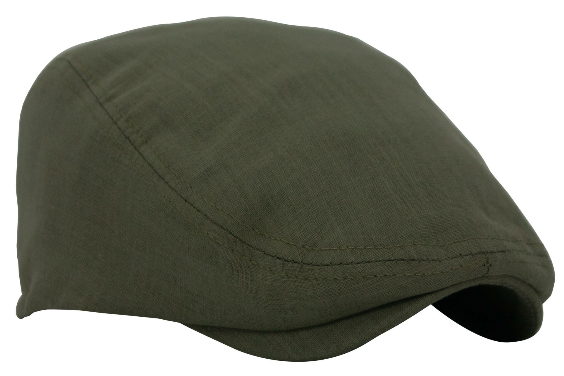 Yeşil Kasket Pamuklu London Flat Cap Şapka