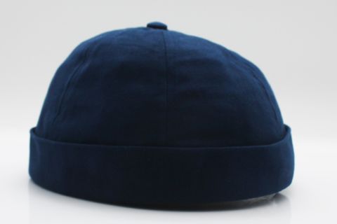 Hiphop Kadın Şapka Docker %100 pamuk Lacivert Tokalı
