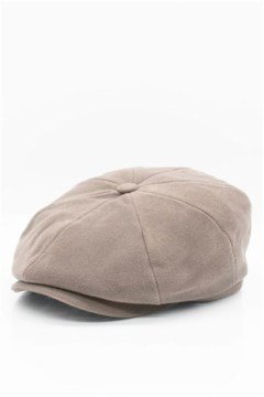 Erkek Şapka Sürücü Kasket Newsboy Cap-Vizon