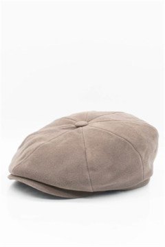 Erkek Şapka Sürücü Kasket Newsboy Cap-Vizon