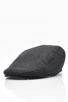 Erkek Şapka Yün Kasket Flat Cap