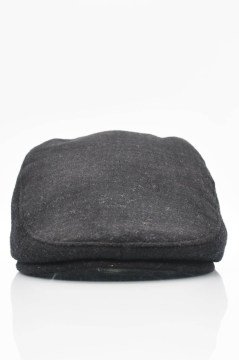 Erkek Şapka Yün Kasket Flat Cap
