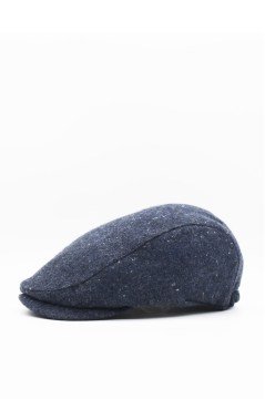Erkek Şapka Kışlık Tüvit Kumaş Flat Cap Kasket