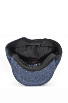 Erkek Şapka Kışlık Tüvit Kumaş Flat Cap Kasket