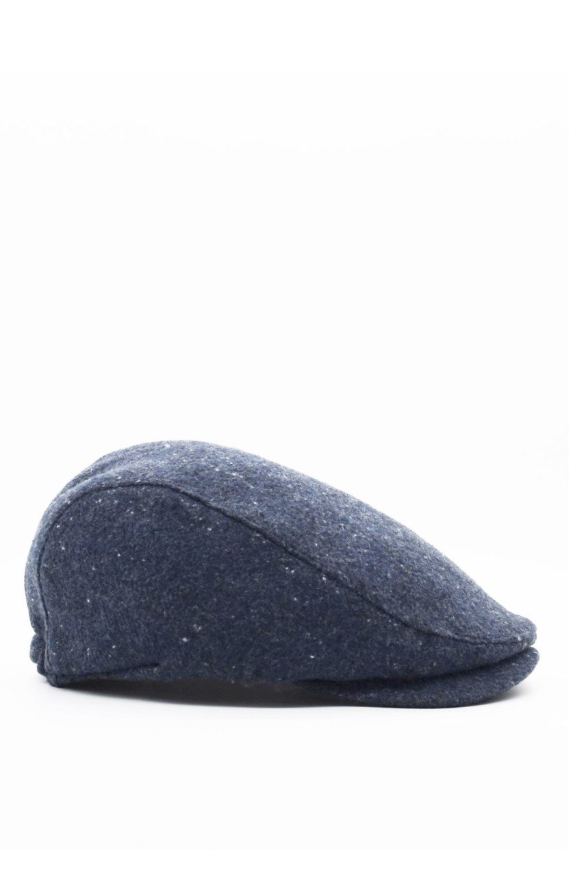 Erkek Şapka Kışlık Tüvit Kumaş Flat Cap Kasket