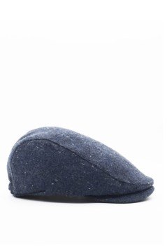 Erkek Şapka Kışlık Tüvit Kumaş Flat Cap Kasket