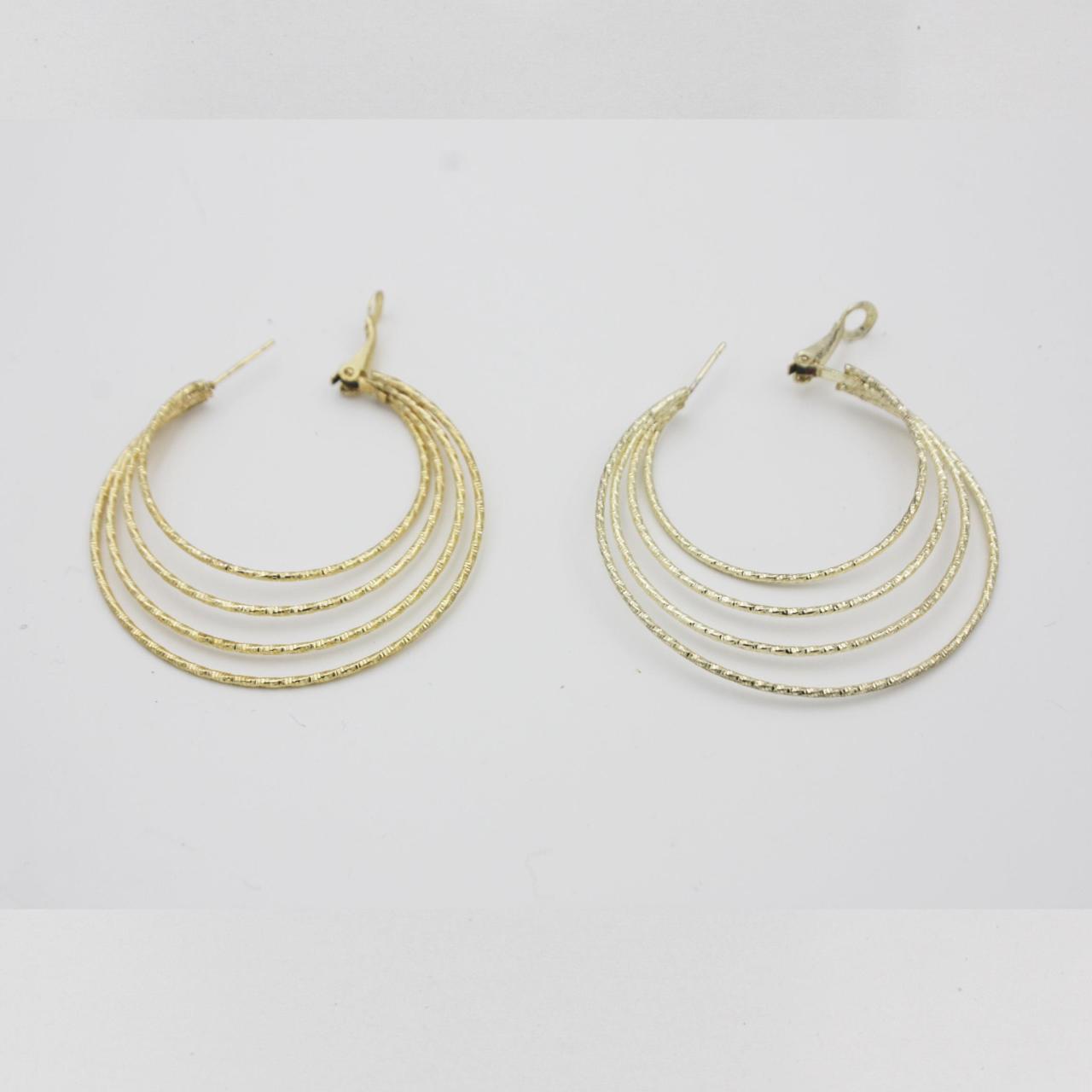 Gold Vip Vintage Tasarım Küpe