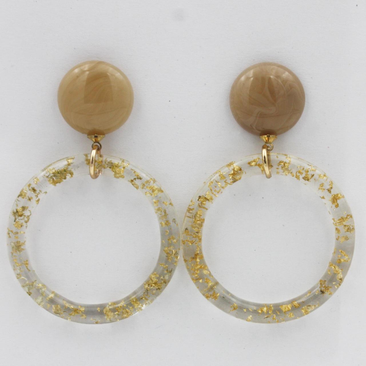 Gold Vip Vintage Tasarım Küpe